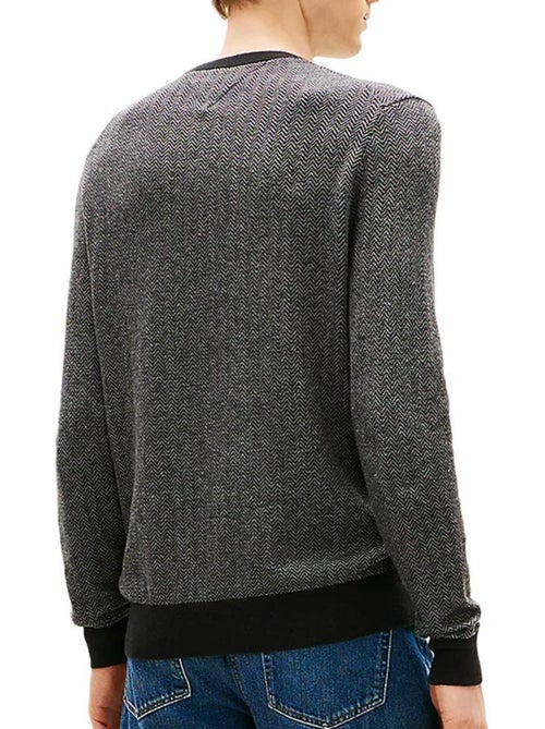 Camisola Cinzenta de Homem Tommy Hilfiger Pima - Kiabi Camisola Cinzenta de Homem Tommy Hilfiger Pima - Kiabi
