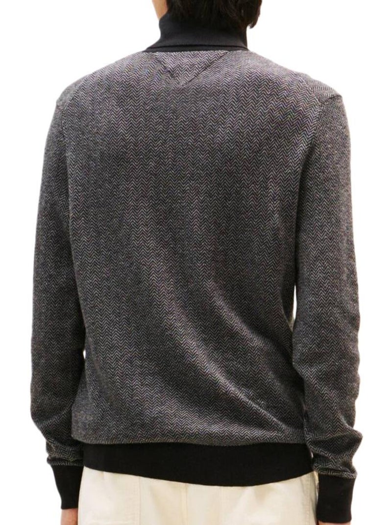 Camisola Cinzenta de Homem Tommy Hilfiger Pima MW0MW40446 Cinza-prateado - Kiabi