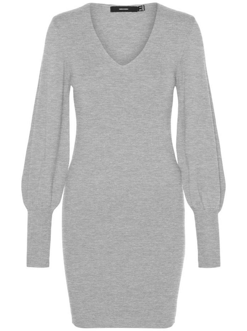 Camisola Cinzenta de Malha para Mulher Vero Moda Holly Cinza-prateado - Kiabi