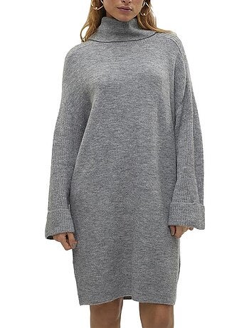 Camisola Cinzenta de Malha para Mulher Vero Moda Vmjupiter