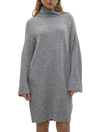 Camisola Cinzenta de Malha para Mulher Vero Moda Vmjupiter