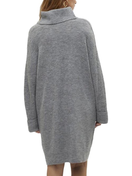 Camisola Cinzenta de Malha para Mulher Vero Moda Vmjupiter - Kiabi Camisola Cinzenta de Malha para Mulher Vero Moda Vmjupiter - Kiabi