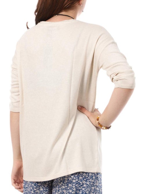 Camisola Cinzenta de Mulher Vero Moda Brianna 3/4 - Kiabi