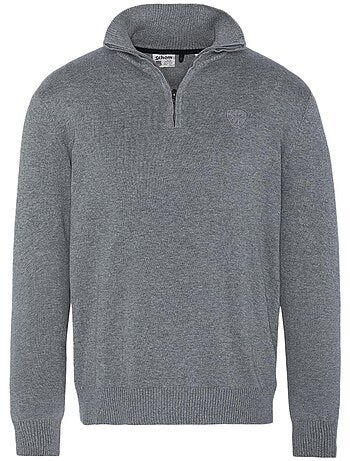 Camisola Cinzenta para Homem Schott PLB127