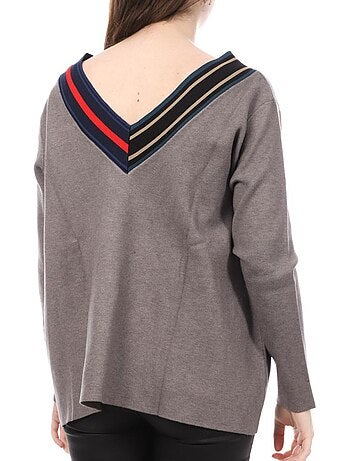 Camisola Cinzenta Teddy Smith Sandy para Mulher