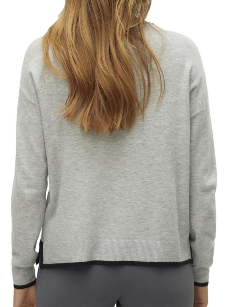 Camisola Cinzenta Vero Moda Breezess para Mulher Cinza-prateado - Kiabi