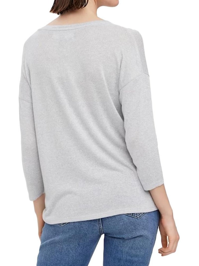 Camisola Cinzenta Vero Moda Brianna para Mulher Cinza-prateado - Kiabi