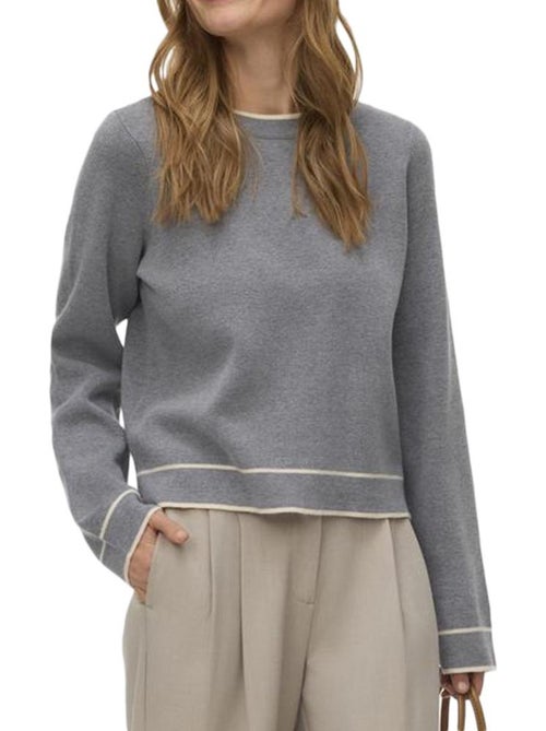 Camisola Cinzenta Vero Moda Gold para Mulher - Kiabi