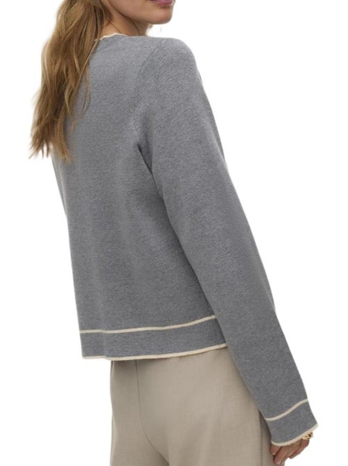 Camisola Cinzenta Vero Moda Gold para Mulher - Kiabi