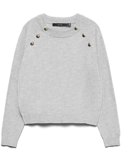 Camisola Cinzenta Vero Moda Happy para Mulher - Kiabi