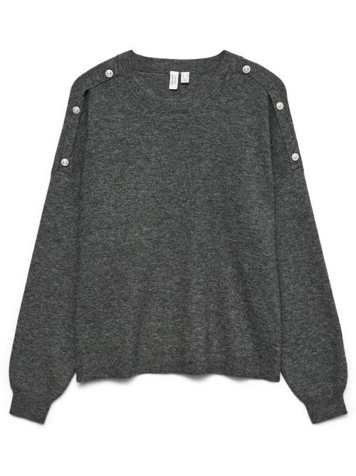Camisola cinzenta vero moda joya para mulher - Kiabi