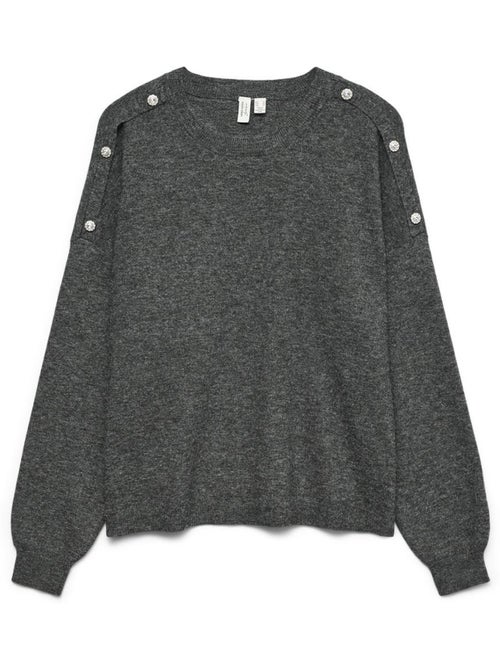Camisola cinzenta vero moda joya para mulher - Kiabi