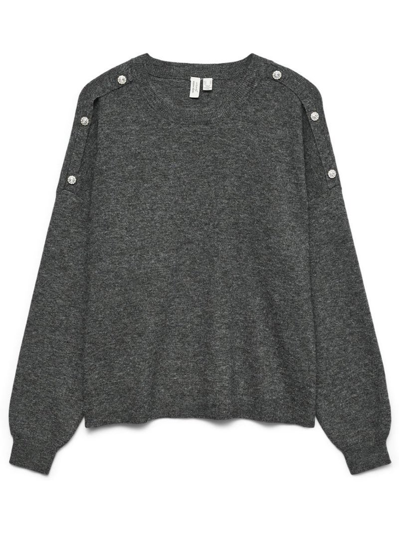 Camisola Cinzenta Vero Moda Joya para Mulher Cinza-prateado - Kiabi