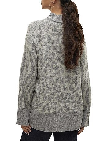 Camisola Cinzenta Vero Moda Mars para Mulher