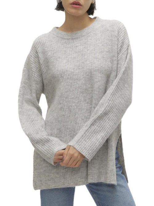 Camisola Cinzenta Vero Moda Palma para Mulher - Kiabi Camisola Cinzenta Vero Moda Palma para Mulher - Kiabi