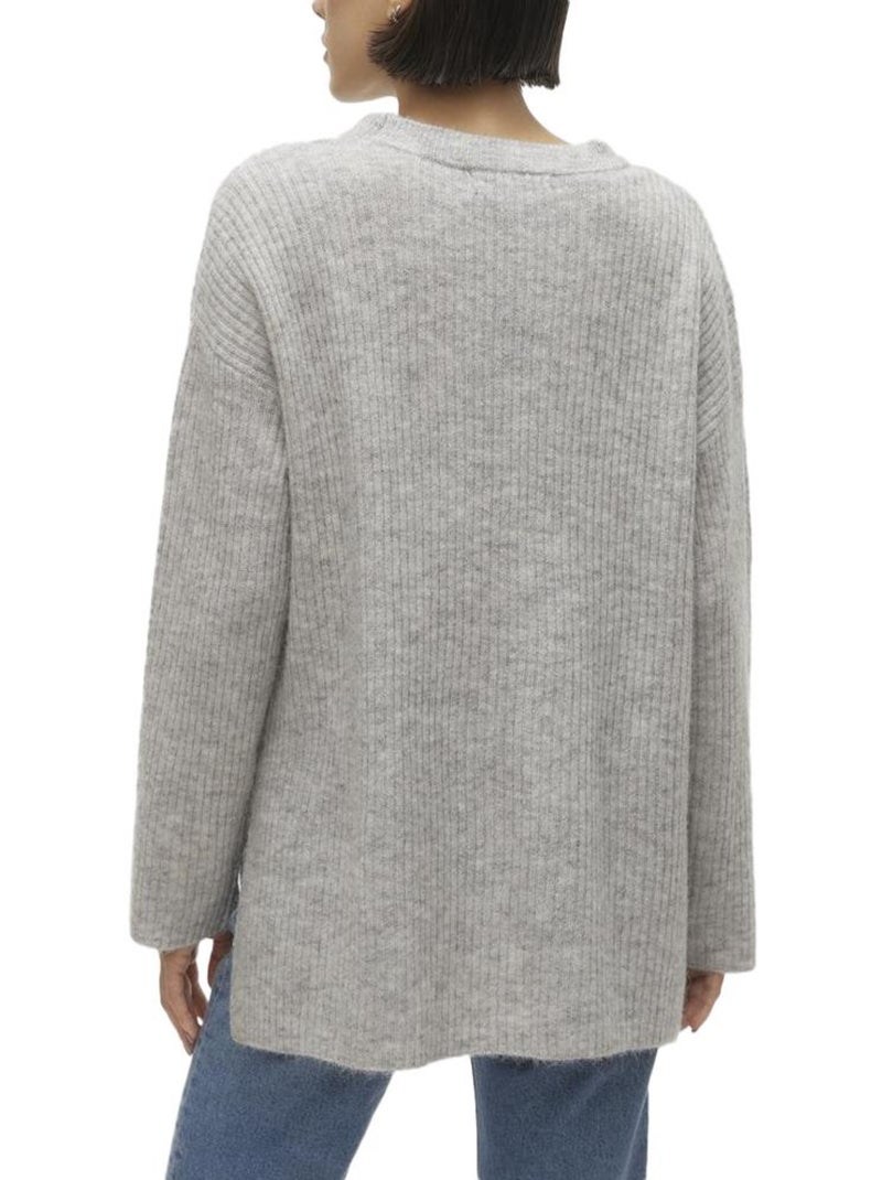 Camisola Cinzenta Vero Moda Palma para Mulher Cinza-prateado - Kiabi