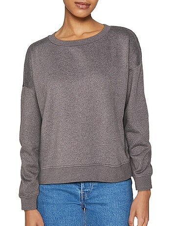 Camisola Cinzenta Vero Moda Trina para Mulher