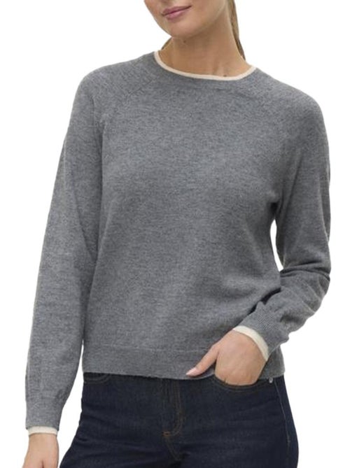 Camisola Cinzenta Vero Moda Wonderful para Mulher - Kiabi
