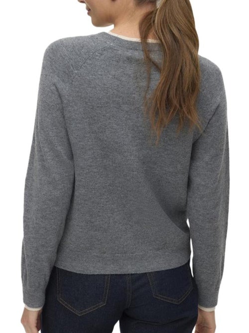 Camisola Cinzenta Vero Moda Wonderful para Mulher - Kiabi