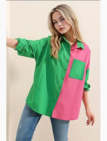 Camisola color block bdart