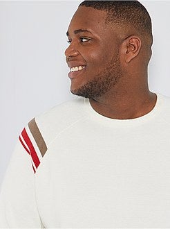 Camisola color-block de conceção ecológica - Kiabi