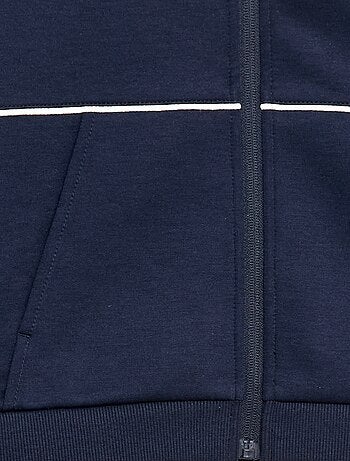 Camisola com abertura de zíper