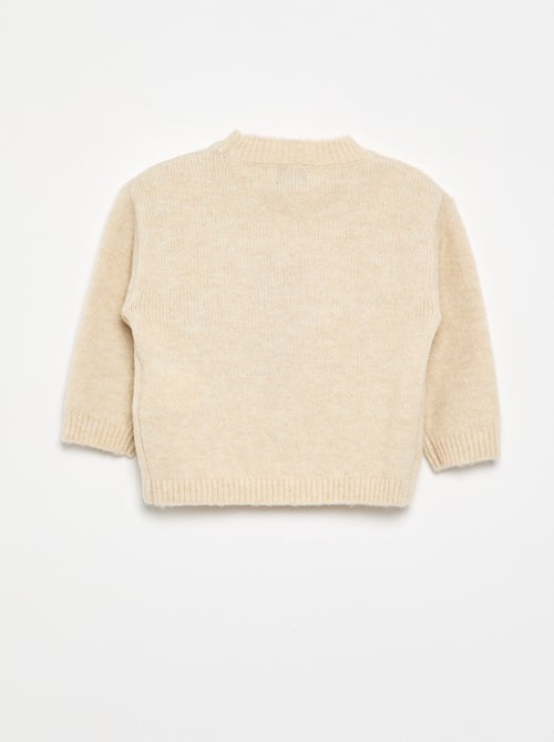Camisola com animações 'corações' - Kiabi