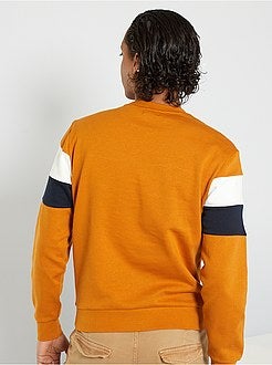 Camisola com bloco de cor de conceção ecológica - Kiabi