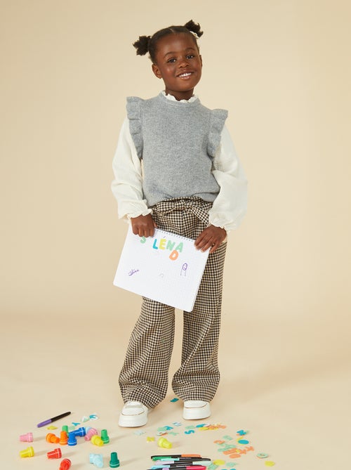 Camisola com blusa 2 em 1 - Kiabi