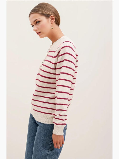 Camisola com botões bdart - Kiabi Camisola com botões bdart - Kiabi