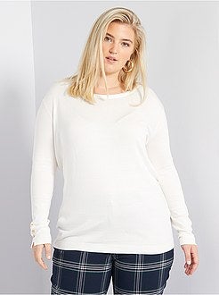 Camisola com botões de fantasia - Kiabi