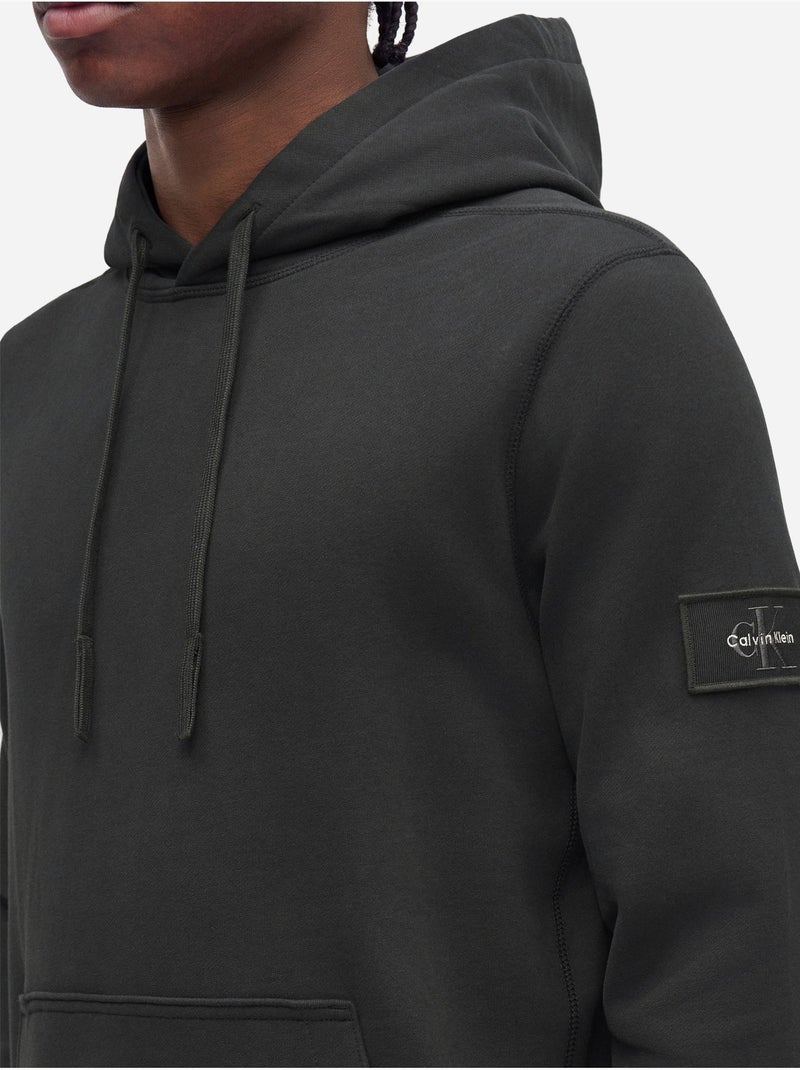 Camisola com capuz - calvin klein Preto - Kiabi