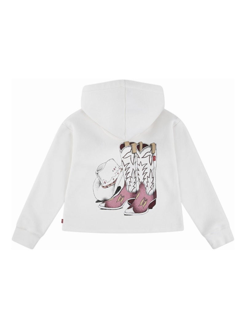 Camisola com capuz - levi's kids Branco sujo - Kiabi