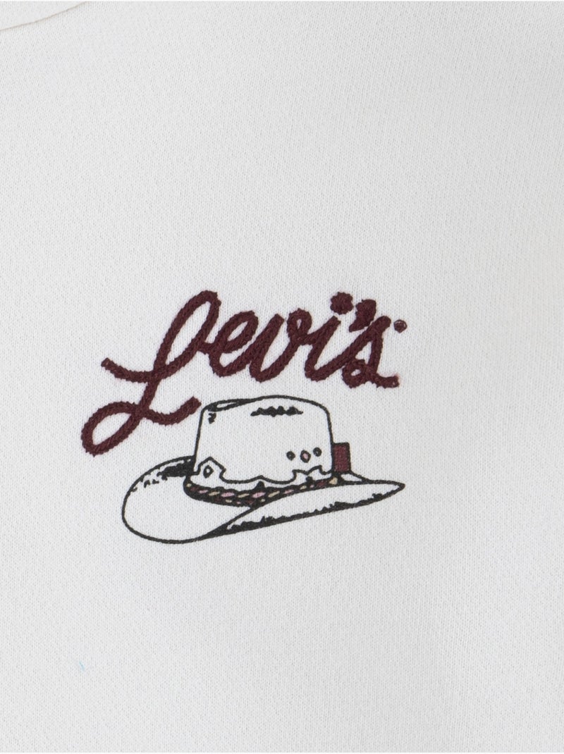 Camisola com capuz - levi's kids Branco sujo - Kiabi