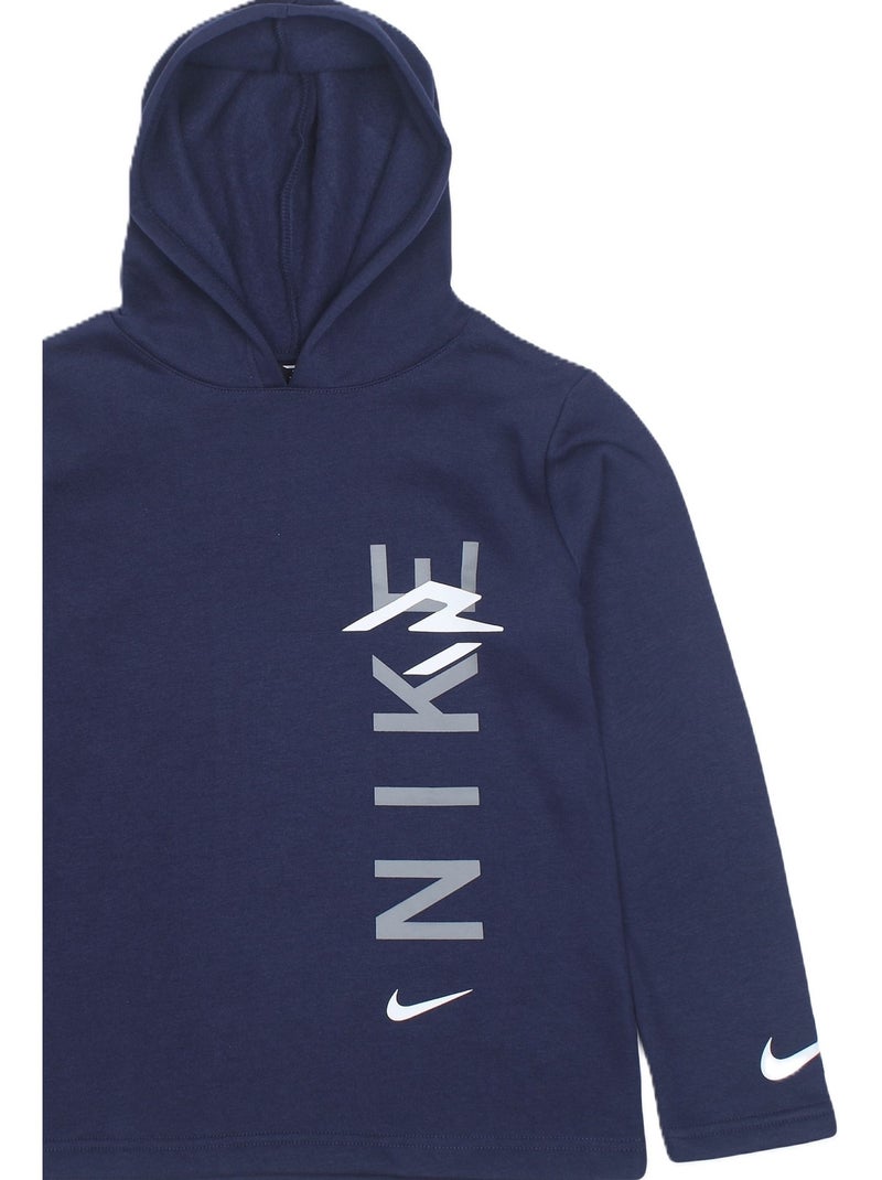 Camisola com capuz - nike Azul escuro - Kiabi