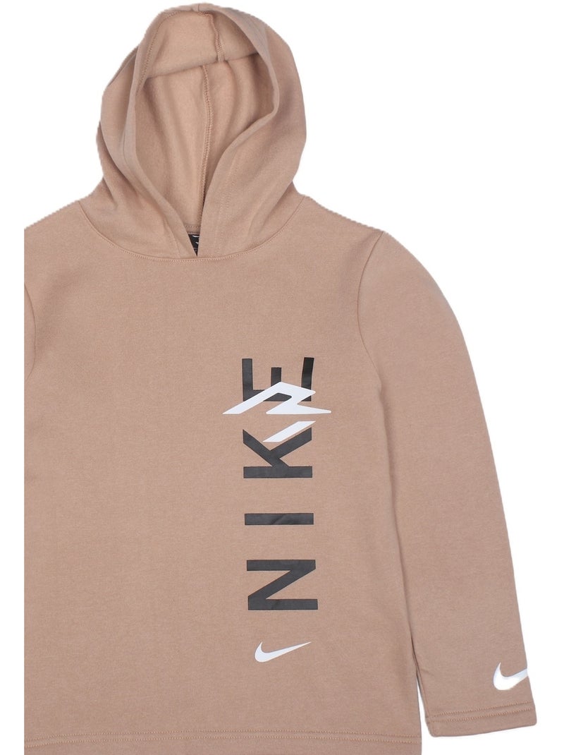 Camisola com capuz - nike Bege - Kiabi