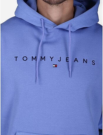 Sweat kaki tommy hilfiger tjm regular linear para homem