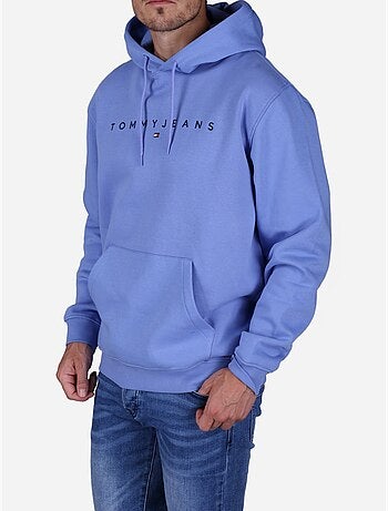 Sweat kaki tommy hilfiger tjm regular linear para homem