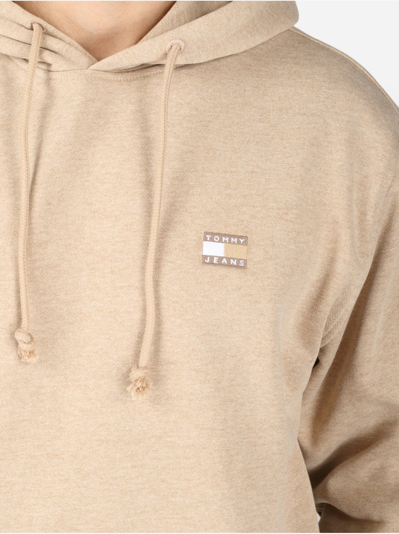 Camisola com capuz - tommy jeans Bege - Kiabi