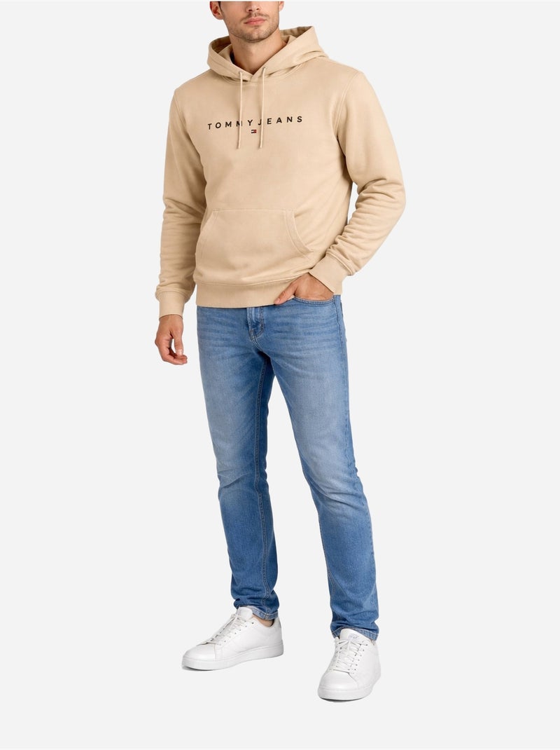 Camisola com capuz - tommy jeans Bege - Kiabi