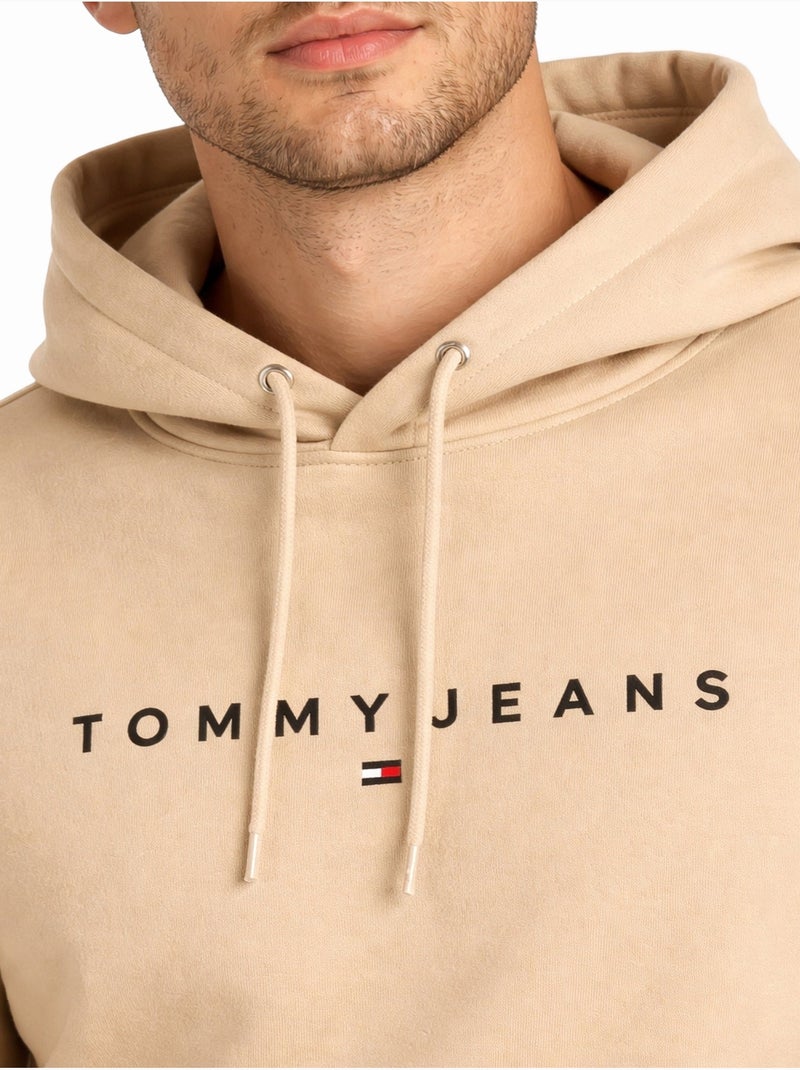 Camisola com capuz - tommy jeans Bege - Kiabi