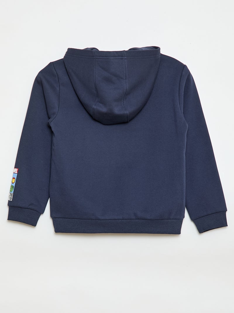 Camisola com capuz 'Avengers' Azul - Kiabi