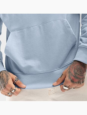 Camisola com capuz de homem