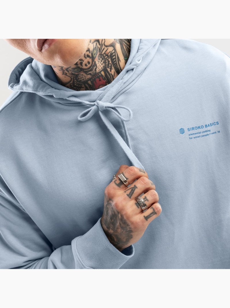 Camisola com capuz de homem Azul-elétrico - Kiabi