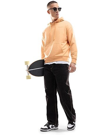 Camisola com capuz de homem