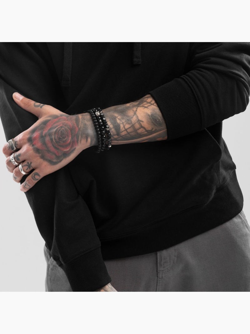 Camisola com capuz de homem Preto - Kiabi