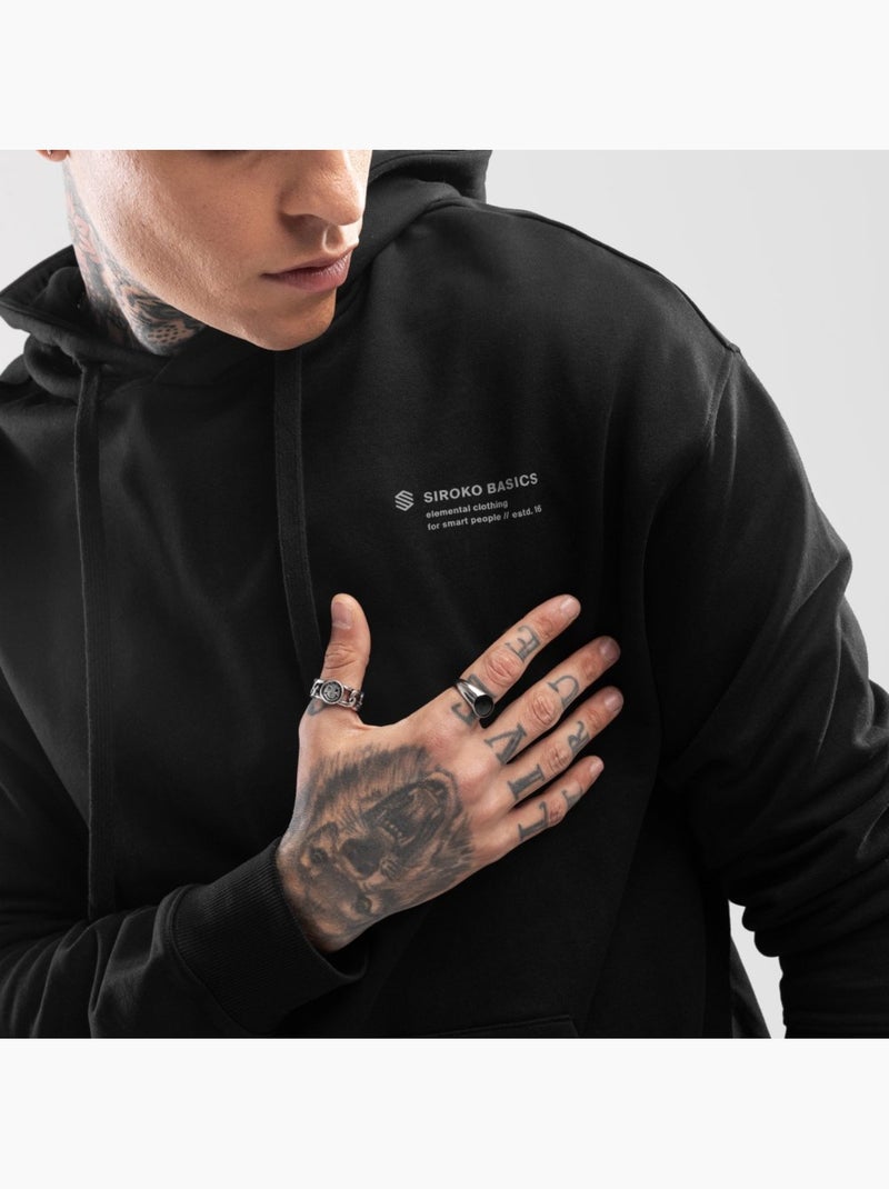 Camisola com capuz de homem Preto - Kiabi