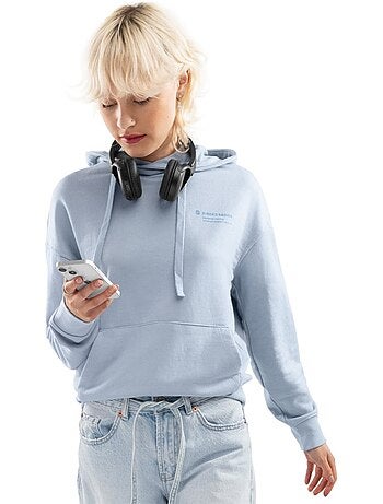 Camisola com capuz de mulher