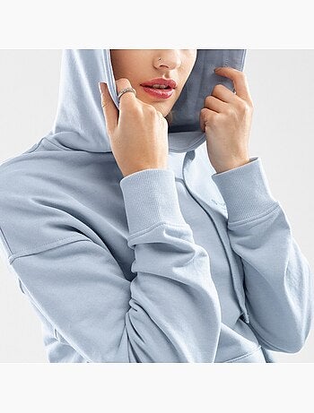 Camisola com capuz de mulher