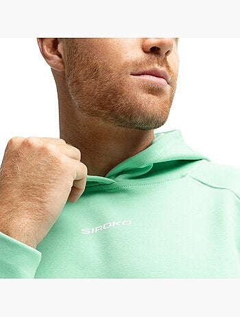 Camisola com capuz de padel homem